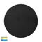 Halo Black TRI Colour LED Wall Light