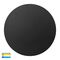 Halo Black TRI Colour LED Wall Light
