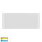 Lisse White Up & Down LED Wall Light