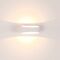 Luxe White TRI Colour Up & Down LED Wall Light
