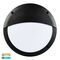 Stor Black LED Bunker Light with Eyelid