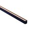 Suspended or Surface Mounted Black Aluminium Profile