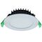 Blitz II 10w Tricolour LED Downlight Matt White