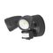 Bandit LED Flood Light Outdoor IP54 Double Spot Sensor 2 x 12W Tricolour Matt Black