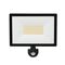 Opal LED Outdoor Flood Light with Flex & Plug 50w Tricolour Sensor Matt Black