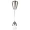 Brilliant Cord Set Brushed Steel DIY Pendant Light Suspension Kit