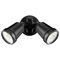 Brilliant Black Hunter-III LED Twin Light Floodlight