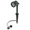 Brilliant Black Pinnacle LED Garden Spotlight