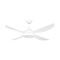 Brilliant White Vector 52” AC Ceiling Fan with Ezy-Fit ABS Blades