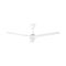 Brilliant White Aluminium Airmotion 48'' AC Ceiling Fan