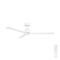 Brilliant White Joli 52" DC Ceiling Fan