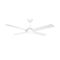 Brilliant White Tempo Plus 48" AC Ceiling Fan
