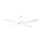 Brilliant White Tempo Plus 52" AC Ceiling Fan