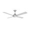 Brilliant Brushed Chrome Tempo Plus 52" AC Ceiling Fan