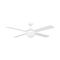 Brilliant White Tempest-II 52'' DC 4-Blade Ceiling Fan with Light