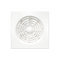 HPM 150mm Exhaust Fan with Humidity Sensor White