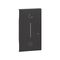 Living Now with Netatmo 2 Module Sleep / Wake-Up Wireless Switch Cover Black