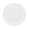 HPM 100mm External Fixed Round Ventilation Grille White