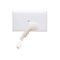 HPM Standard 15A Vertical 1 Gang Cord-Pull Ceiling Switch White