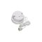 HPM Standard 15A Vertical 1 Gang Cord Pull Round Ceiling Switch White