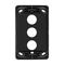 HPM VIVO 3 Gang Switch Grid Dark Grey
