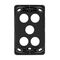 HPM VIVO 5 Gang Switch Grid Dark Grey