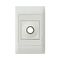 Excel Life - Common plate - Electronic device no touch switch 1 gang 4A 240V a.c. white