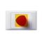 Excel Life - Common plate - Electronic device emergency stop Switch 1/4 turn 1 gang 3AX 240V a.c. white