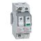 Surge protection device of sub distribution boards T2 - Imax: 20kA/pole Up:2.1kv Uc: 440V a.c. 1P+N without remote status monitoring - 2 module