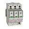 Surge protection device of main distribution boards T1+T2 - Imax: 60kA/pole Up: 1.5kv Uc: 320V a.c. 3P with remote status monitoring - 3 module
