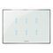 Arteor - MyHOME - BUS touch control - for basic/special functions - 3 modules - Up to 6 scenarios - white