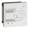 Arteor - BUS probes - from 3 °C to 40 °C with knob - 2 modules - white