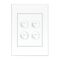 HPM VIVO 10A 4 Gang Instant Heat Controller Switch White