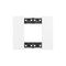 Bticino Living Now 2 Module Coverplate White