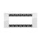 Bticino Living Now 6 Module Coverplate Ice