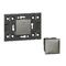 ARTEOR Gateway + Wireless Master Switch Mechanism - Horizontal 2 Module with Grid - Magnesium