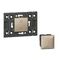 ARTEOR Gateway + Wireless Master Switch Mechanism - Horizontal 2 Module with Grid - Champagne