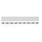 MEMOCAB - Markers for wiring black numbers on white background 2.5x2.5mm number 5 slide-in pack of 600
