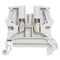 Viking 3 - 1 connection - 1 entry/1 outlet grey 0.5 to 10mm² rigid - 0.25 to 6mm² flexible - 8mm pitch