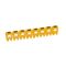 CAB3 - Markers for terminal blocks and wiring 0.5 to 1.5mm² black letters on yellow background 0.5-1.5mm² letter M pack of 300