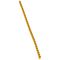CAB3 - Markers for wiring 1.5 to 2.5mm² black letters on yellow background 1.5-2.5mm² letter W pack of 300