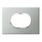 ARTEOR Round 3 Module Horizontal Coverplate Pearl Aluminium