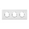 ARTEOR SCS Round 3 Module Horizontal Coverplate White