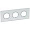 ARTEOR SCS Round 3 Module Horizontal Coverplate Mirror White
