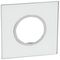 ARTEOR SCS Round 2 Module Horizontal Coverplate Mirror White