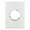 ARTEOR Round 2 Module Vertical Coverplate White