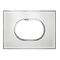ARTEOR Round 3 Module Horizontal Coverplate Mirror White
