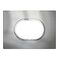 ARTEOR Round 3 Module Horizontal Coverplate Stainless Steel