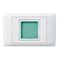 Excel Life - Common plate - Signalling green LED light 1W 240V a.c. white