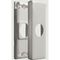 Excel Life Architrave Grid & Plate 1 Gang Gloss White